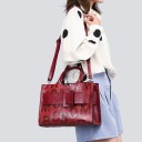 Bolso de mano de piel para mujer M1659 3