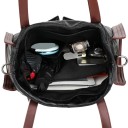 Bolso de mano de piel para mujer M1663 3