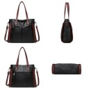 Bolso de mano de piel para mujer M1663 4