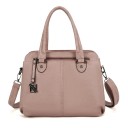 Bolso de mano de piel para mujer M1670 5
