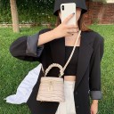 Bolso de mano de piel para mujer M1673 3