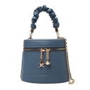 Bolso de mano de piel para mujer M1674 4