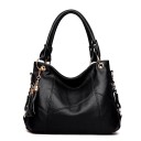 Bolso de mano de piel para mujer M1688 5