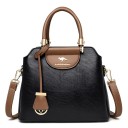 Bolso de mano de piel para mujer M1700 5