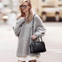 Bolso de mano de piel para mujer M1740 6