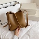Bolso de mano de piel para mujer M1746 8