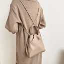 Bolso de mano de piel para mujer M1750 7