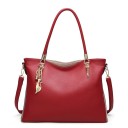 Bolso de mano de piel para mujer M1776 5