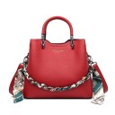 Bolso de mano de piel para mujer M1822 7