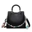 Bolso de mano de piel para mujer M1822 5