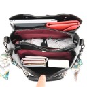 Bolso de mano de piel para mujer M1822 1