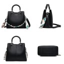 Bolso de mano de piel para mujer M1822 2