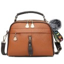 Bolso de mano de piel para mujer M831 4