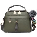 Bolso de mano de piel para mujer M831 6