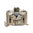 Bolso de mano de piel para mujer M920 5