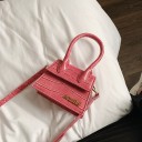 Bolso de mano de piel para mujer, pequeño 2