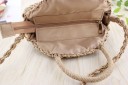 Bolso de mano moderno de ratán para mujer J1671 3
