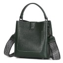 Bolso de mano para mujer con asa superior y correa ancha con patrón para llevar al hombro Patas metálicas Costura decorativa 20 x 20,5 x 10