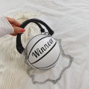 Bolso de mano para mujer con forma de bola M1228 2