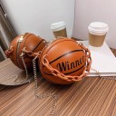 Bolso de mano para mujer con forma de bola M1229 4