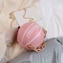 Bolso de mano para mujer con forma de bola M1229 3