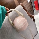 Bolso de mano para mujer con forma de bola M1232 3