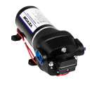 Bomba de água de membrana 12V 17l/min 3 câmaras auto-aspirante bomba preta para caravana, jardim e irrigação 1