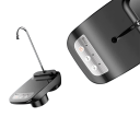 Bomba de água eléctrica Dispensador automático de água com suporte para copo Bomba de água recarregável portátil cor preta 5