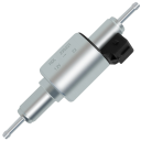 Bomba de combustible 12V/24V 143 × 53 × 52 mm Bomba de combustible eléctrica ABS + metal Bomba portátil para combustible diésel gasolina 4