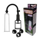 Bomba de vacío para alargamiento de pene de 18,5 cm con 3 accesorios y palanca manual para estimulación por vacío y flujo sanguíneo, embalaje 1