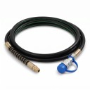 Bomba hidráulica elétrica 750 W 10000 PSI 70 MPa Monoactiva com válvula manual e pedal Tanque 7 l Aço amarelo Para oficina e serviço 7
