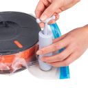 Bomba manual 14 x 3 x 3 cm para remoção de ar de sacos de filamento especiais Proteção contra humidade e armazenamento 3