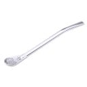 Bombilla para té Yerba mate de acero inoxidable Tubo con filtro en forma de cuchara para beber té suelto Pitorro curvado Dimensiones 16 x 2,2 cm 1