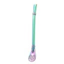 Bombilla pentru ceai Yerba maté din oțel inoxidabil Pai cu sită în formă de linguriță Potrivită și pentru ceaiuri vrac și băuturi cu plante Lungime 5