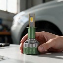 Bombillas LED para faros con control Bluetooth a través de la aplicación, 3000–8000 K, casquillo H3, chips CSP, ventilador, verdes, para automóvil 2