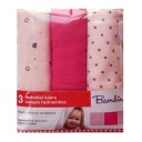 Bomulds babybleer 3 stk 1
