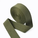 Bomulds-polyester-vævning 32 mm 4 m Massivt bånd 1,3 mm tykt Holdbart materiale Høj belastningskapacitet Universel anvendelse Syning, fremstilling, fastgørelse, udendørs 19