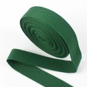 Bomulds-polyester-vævning 38 mm 4 m Massivt bånd 1,3 mm tykt Holdbart materiale Høj belastningskapacitet Universel anvendelse Syning, fremstilling, fastgørelse, udendørs 11