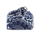 Bomullsväska för lunchbox med dragsnöre Tygförpackning för matlåda Dekorativt tryck Mått 21 x 28 cm 1