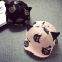 Boné de gato para crianças J2458 2