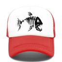Boné trucker masculino com peixe T163 9