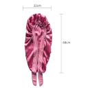 Bonetă lungă de mătase 68 x 32 cm cu bandă elastică din satin, bonetă de noapte pentru păr creț pentru femei, dreadlocks, împletituri, protecție pentru coafuri 4