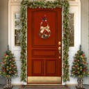 Bonhomme de neige LED en osier de Noël 2