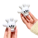 Bonito soporte para cepillos de dientes con ventosa, diseño de Mickey Palm, para baño, multifuncional, para niños y adultos. 3