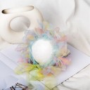 Bonnet d'enfant avec des fleurs A457 5