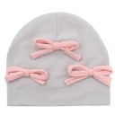 Bonnet d'enfant avec des nœuds 8
