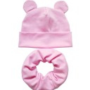 Bonnet d'enfant avec oreilles et ensemble de col 2 pièces 2