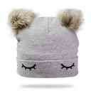 Bonnet d'enfant avec pompons A1500 5