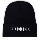 Bonnet d'hiver avec impression de lune 3