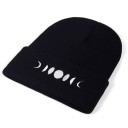 Bonnet d'hiver avec impression de lune 4